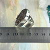 Natural Multi Point Crystal Ring