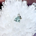 Triangle Aquamarine Pendant