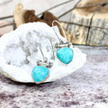 Amazonite Sterling Silver Earrings
