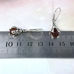 Amber Insect Earrings