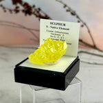 Sulfur Crystal Specimen