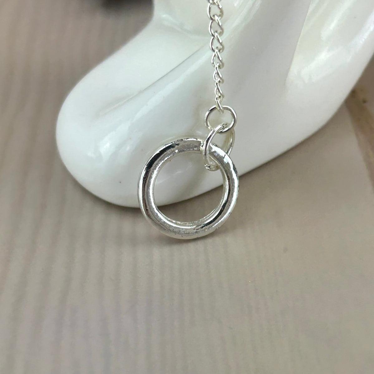 Sterling Silver Crystal Pendulum