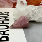 Pink Stone Pendulum