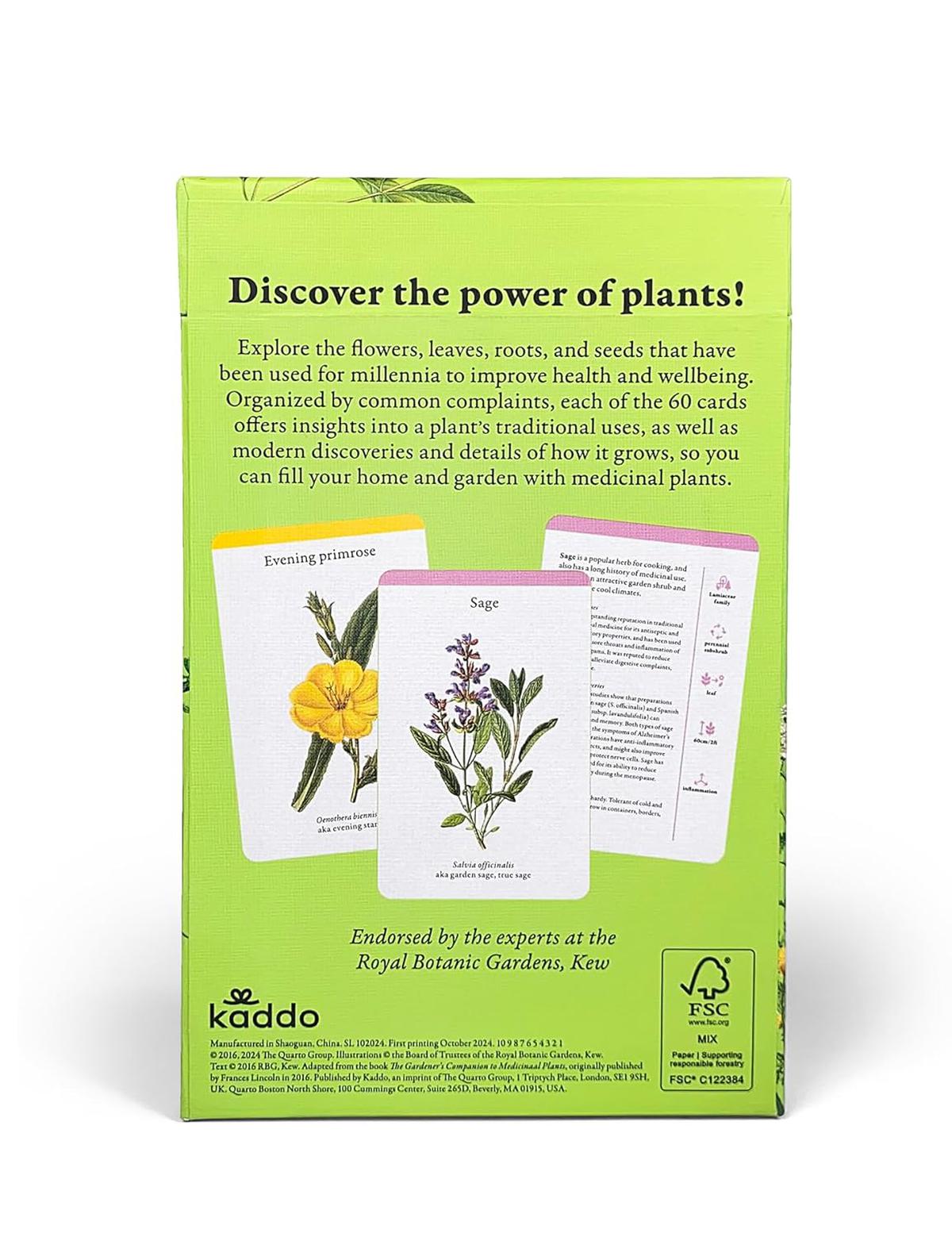 A Cabinet Full Of Medicinal Plants, A Practical Card Deck