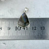 Labradorite Shield Shape Pendant
