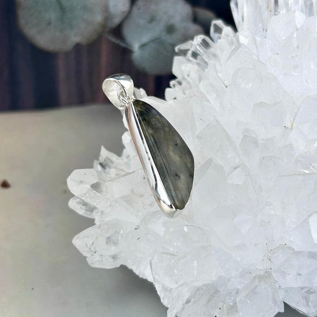 Labradorite Freeform Shape Pendant