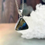 Lava Lamp Crystal Pendant