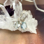 Delicate Aquamarine Gemstone Earrings