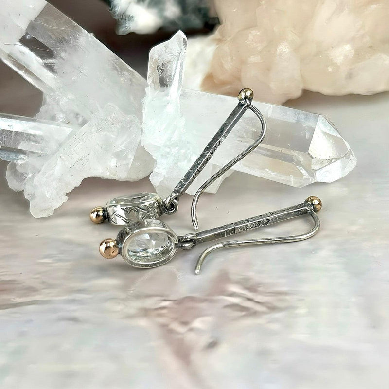 Delicate Gemstone Earrings