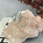 Tourmaline In Quartz Ring