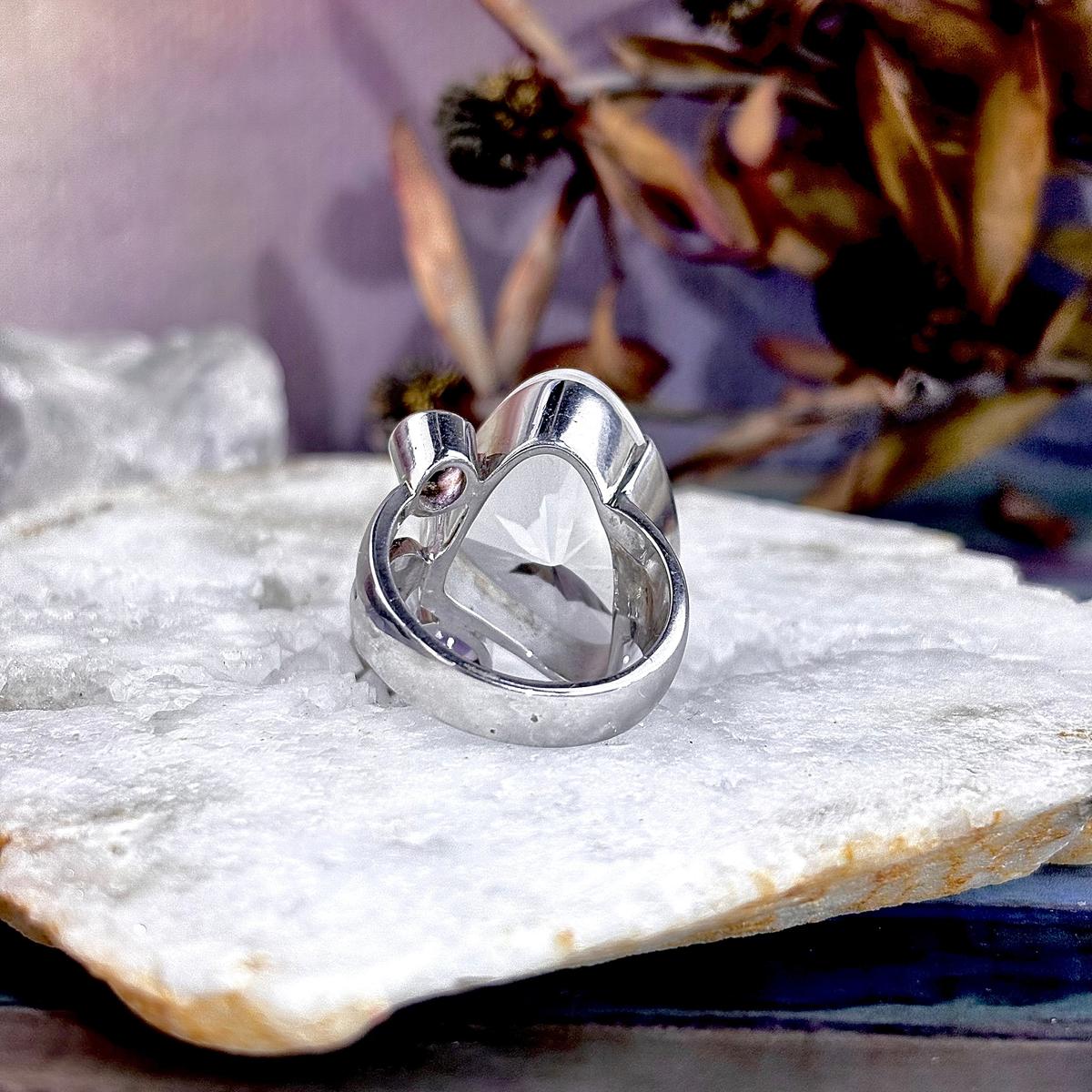 Large Size Gemstone Ring