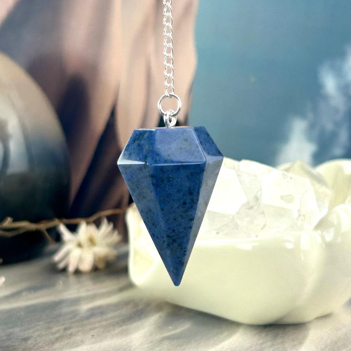Third Eye Chakra Crystal Pendulum 