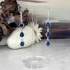 Kyanite Extra Long Drop Earrings