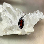 Marquise Cut Garnet Pendant