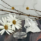 Brilliant Cut Citrine Gold Studs