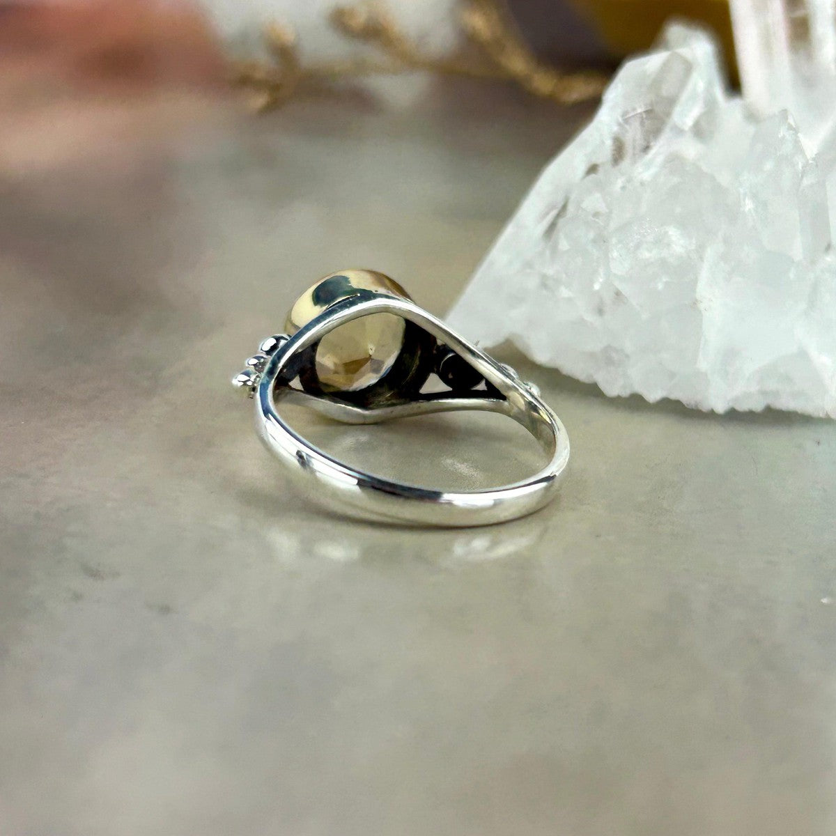Citrine Women's Ring