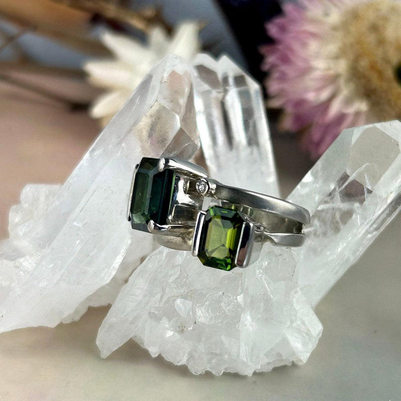 Unique Gemstone Ring