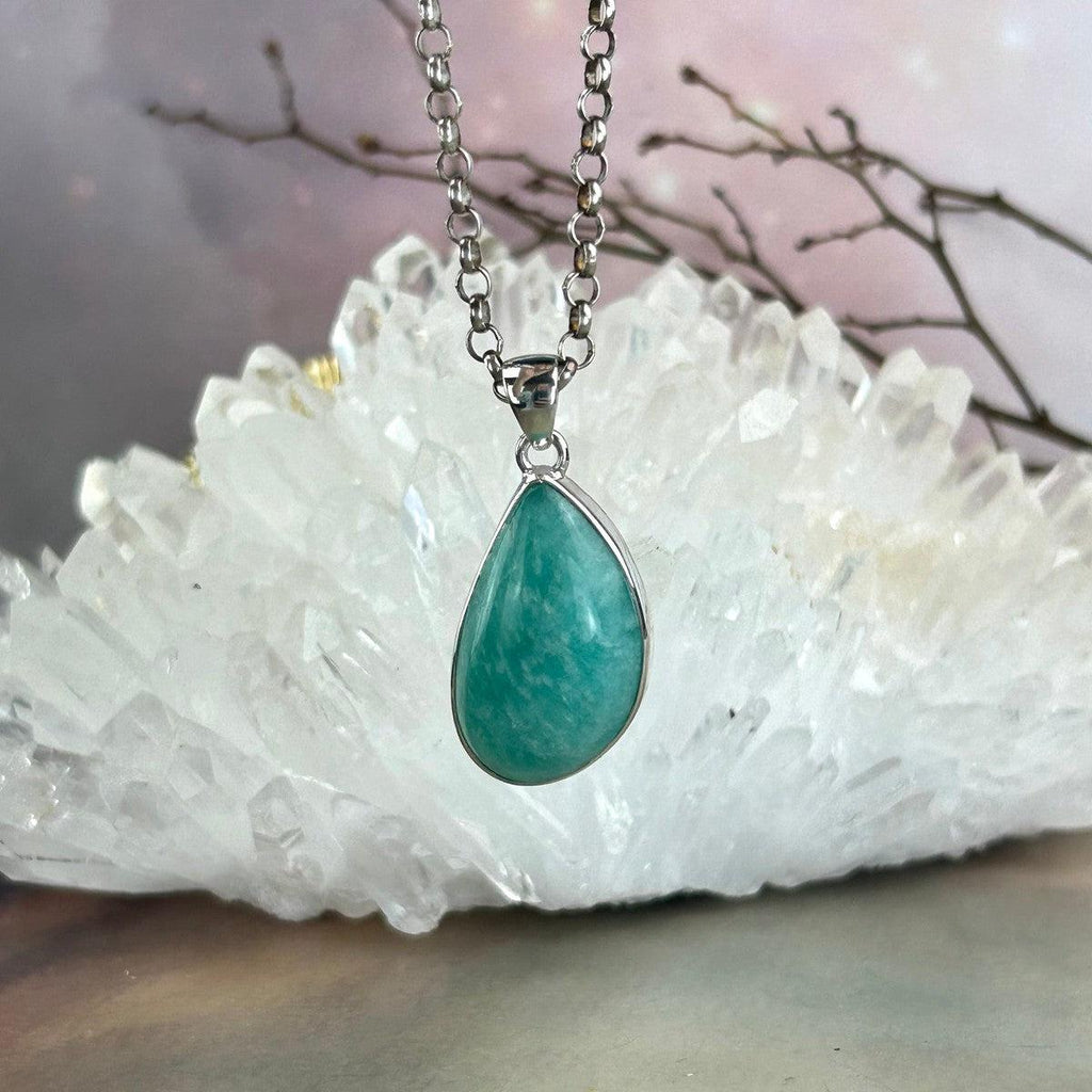 Green Crystal Pendant