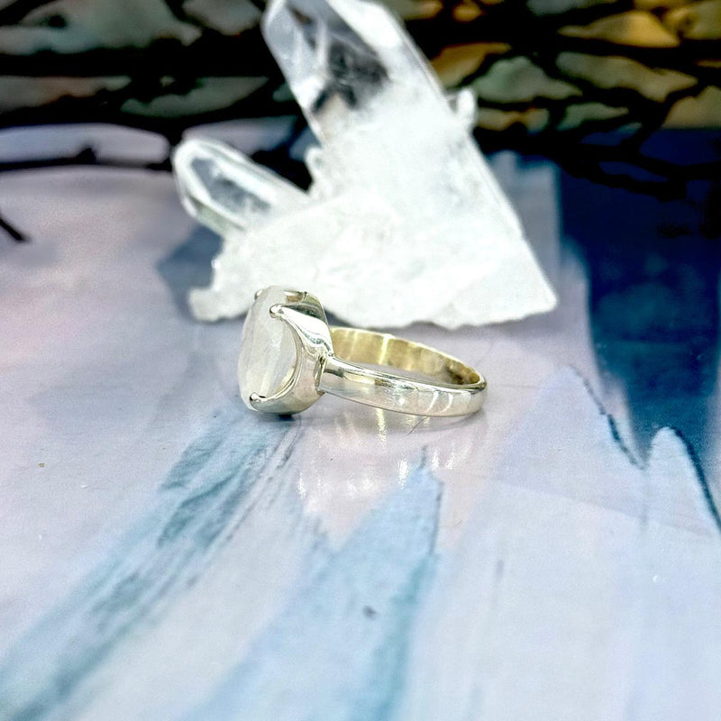 Rainbow Crystal Ring
