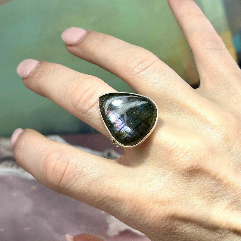 Women's Labradorite Ring