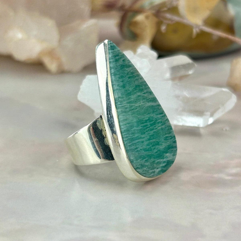 Large Size Crystal Ring