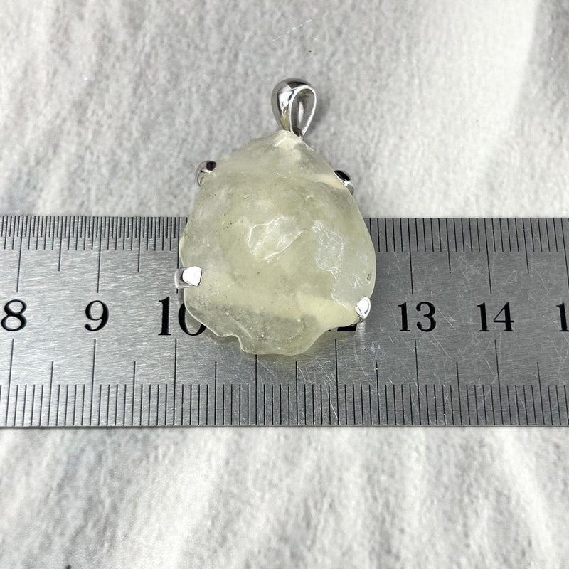 Libyan Desert Glass Freeform Pendants