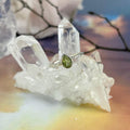 Peridot Teardrop Cut Ring