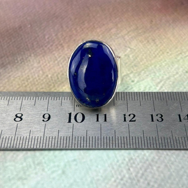Lapis Lazuli Cabochon Ring