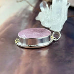 Pink Beryl Crystal Pendant