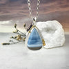 Owyhee Blue Opal Sterling Silver Pendant