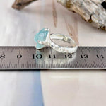 Women's Aquamarine Ring