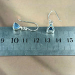 Triangle Labradorite Earrings