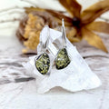 Baltic Green Amber Earrings