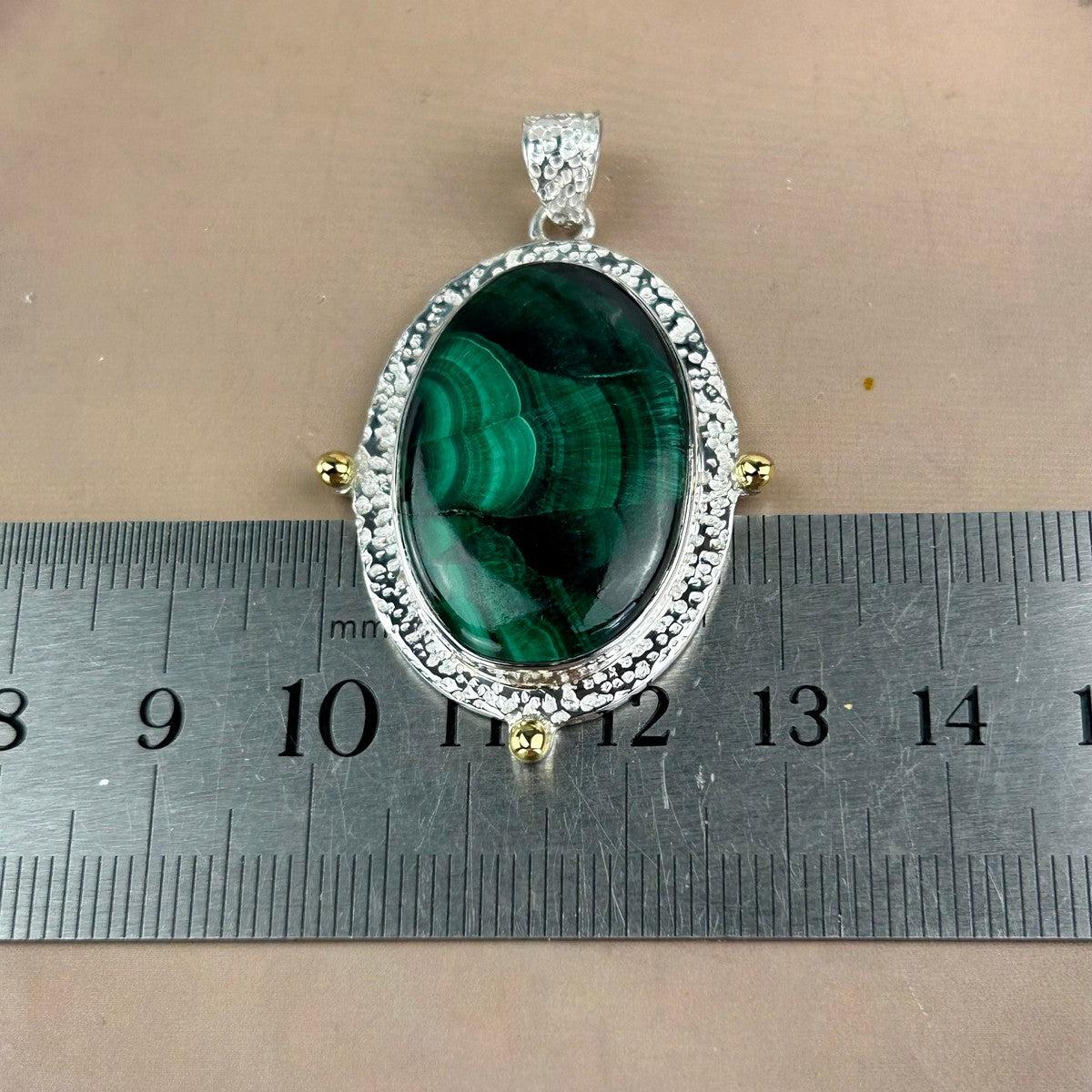 Heart And Throat Chakra Pendant
