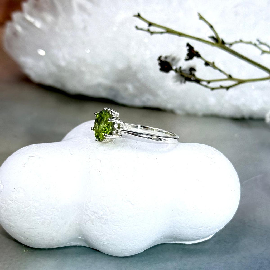 Assorted Gemstone Brilliant Cut Ring