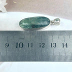 Elongated Oval Kyanite Pendant