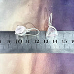 Pale Pink Stone Earrings