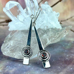 Futuristic Crystal Earrings