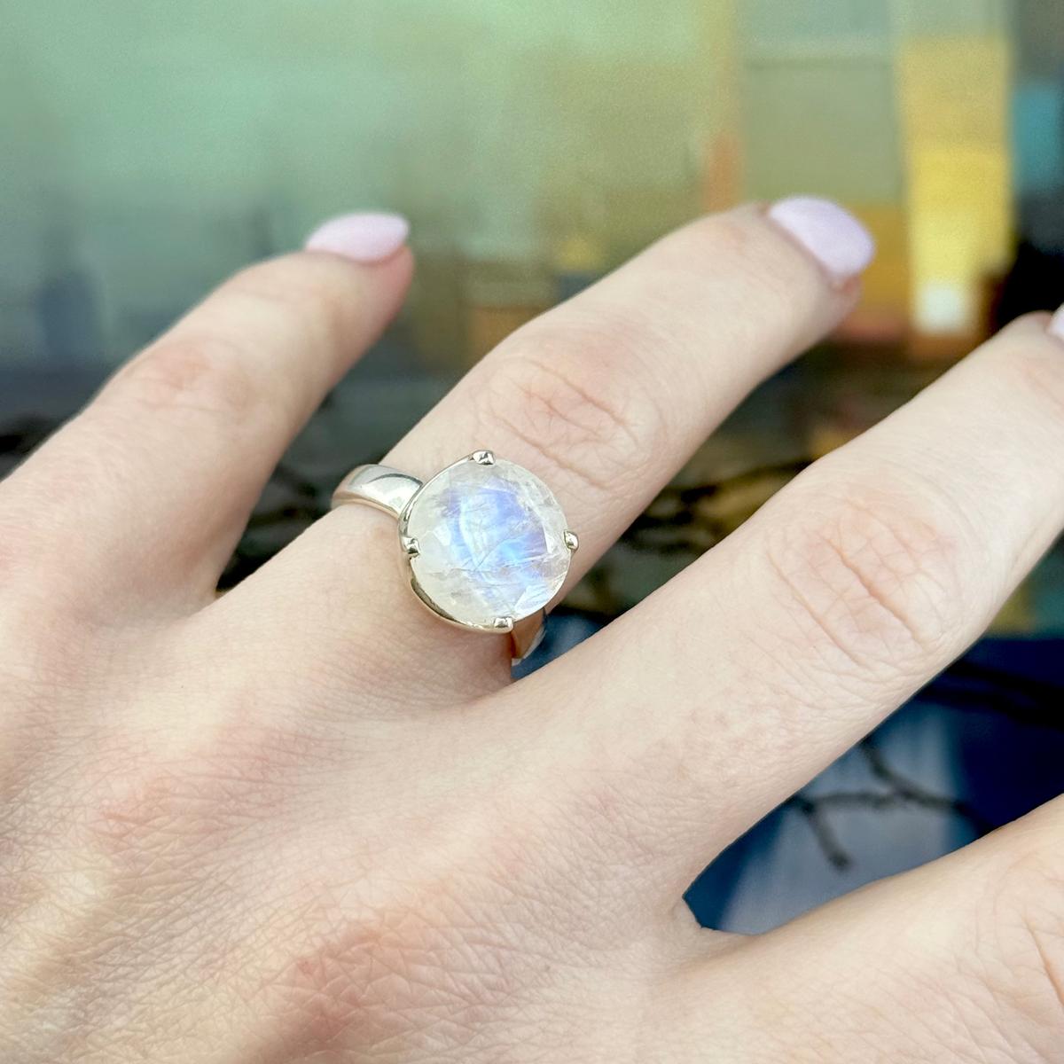 High Grade Moonstone Ring