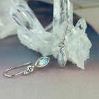 Real Rainbow Moonstone Earrings