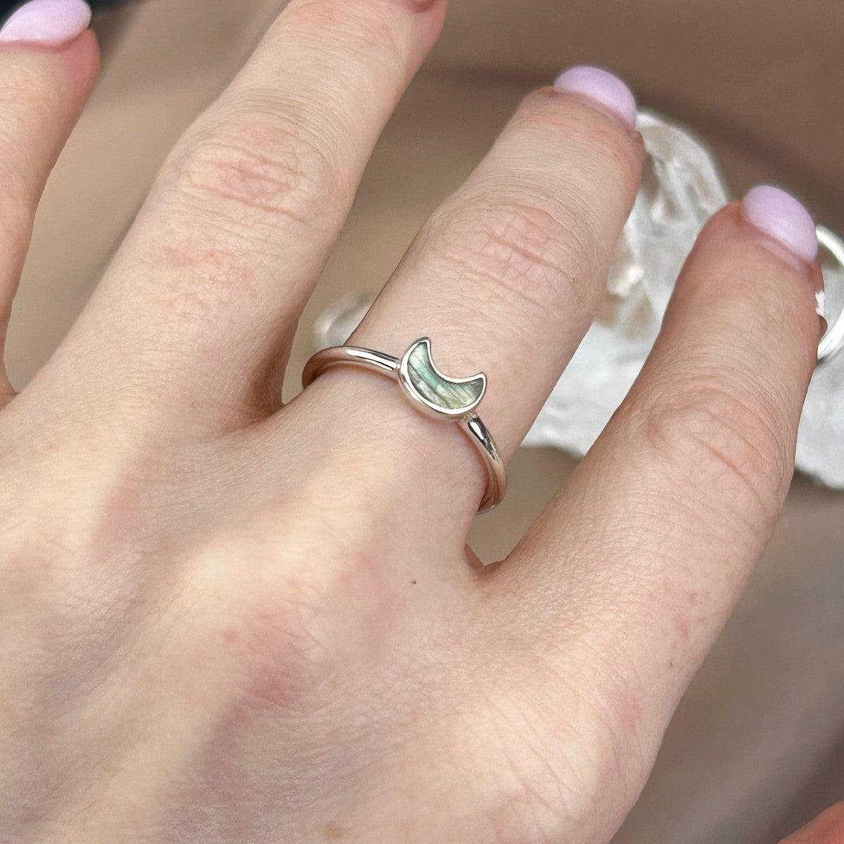 Labradorite Celestial Ring