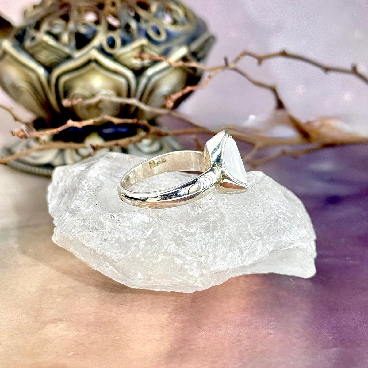 Moonstone Sterling Silver Ring