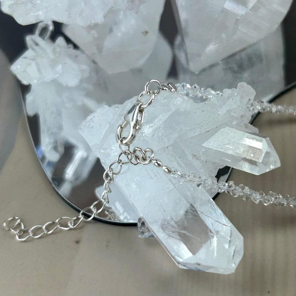 Herkimer Diamond Crystal Necklace