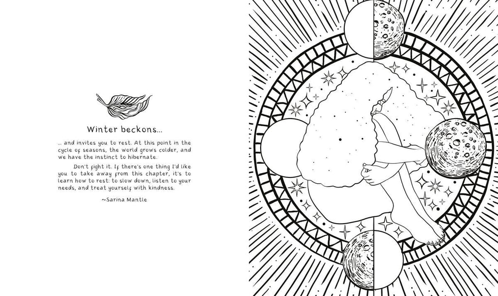 The Divine Feminine Self-Discovery Coloring Journal