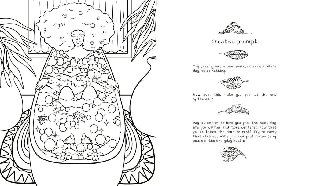 The Divine Feminine Self-Discovery Coloring Journal