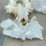 Citrine Oval Cut Ring