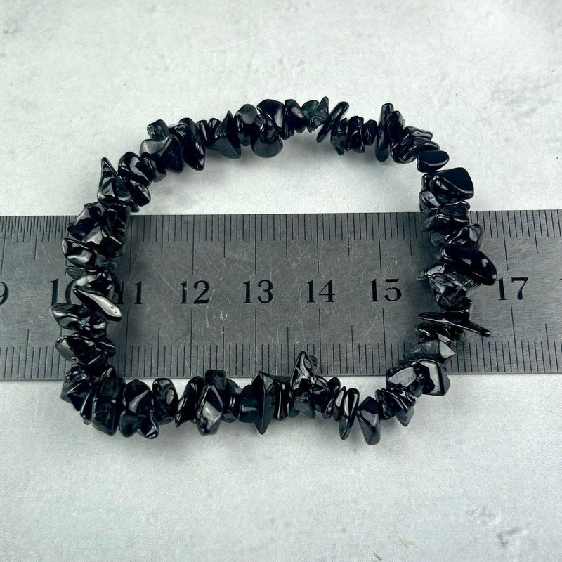 Black Tourmaline Crystal Bracelet