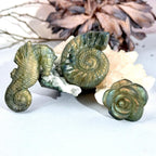 Hand Carved Crystal Figures