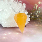 Vibrant Colour Crystal Pendulum