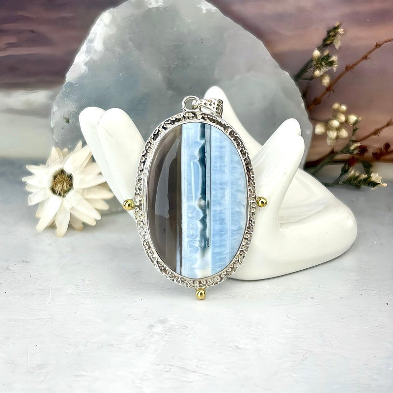 Owyhee Blue Opal Pendant